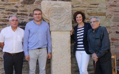 Castro de Rei apuesta por su historia y recupera el escudo de la antigua torre