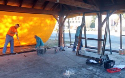 El Concello renueva la caseta del pulpo de Castro