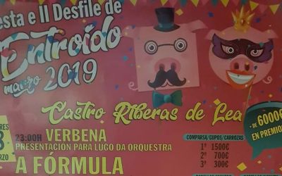 Festa e II Desfile do Entroido en Castro Ribeiras de Lea | 8 e 9 de Marzo
