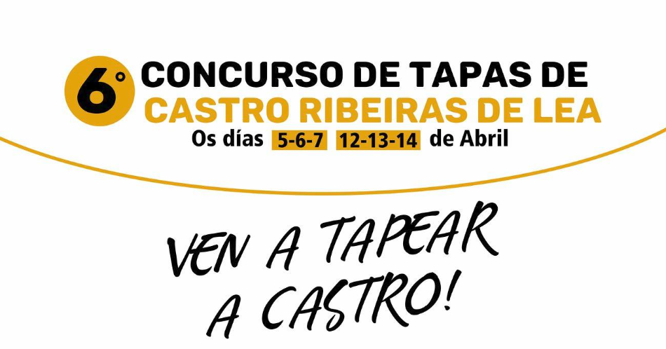 VI Concurso de tapas en Castro Ribeiras de Lea