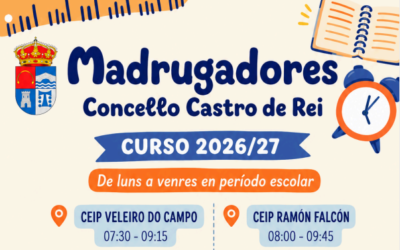 SERVIZO MADRUGADORES CURSO 2026-2027
